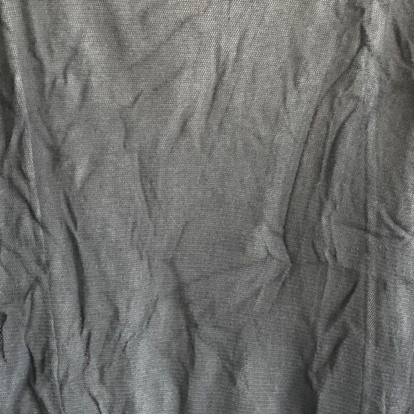 KEDZIOREK Lagenlook Crew Neck Short Sleeve Layered Tunic Dress Black 44 - Picture 9 of 14